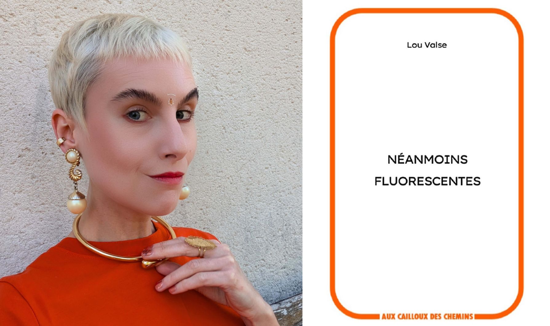 Néanmoins fluorescentes avec Lou Valse - Les Modernes - librairie Grenoble
