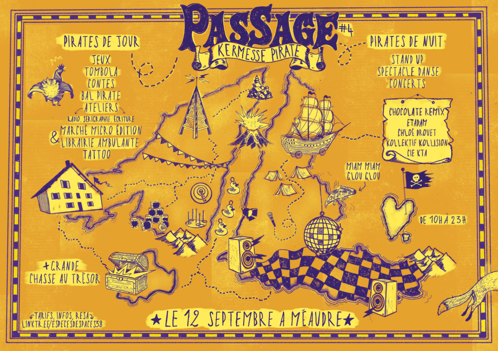 Kermesse Pirate Passage - Les Modernes - librairie Grenoble Kermesse Pirate Passage - Les Modernes - librairie Grenoble
